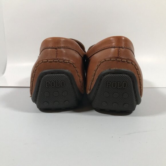 Polo Ralph Lauren Reynold Tan Loafers Driving Shoes Mens US 13D UK 12.5 EU 46 - Picture 7 of 16